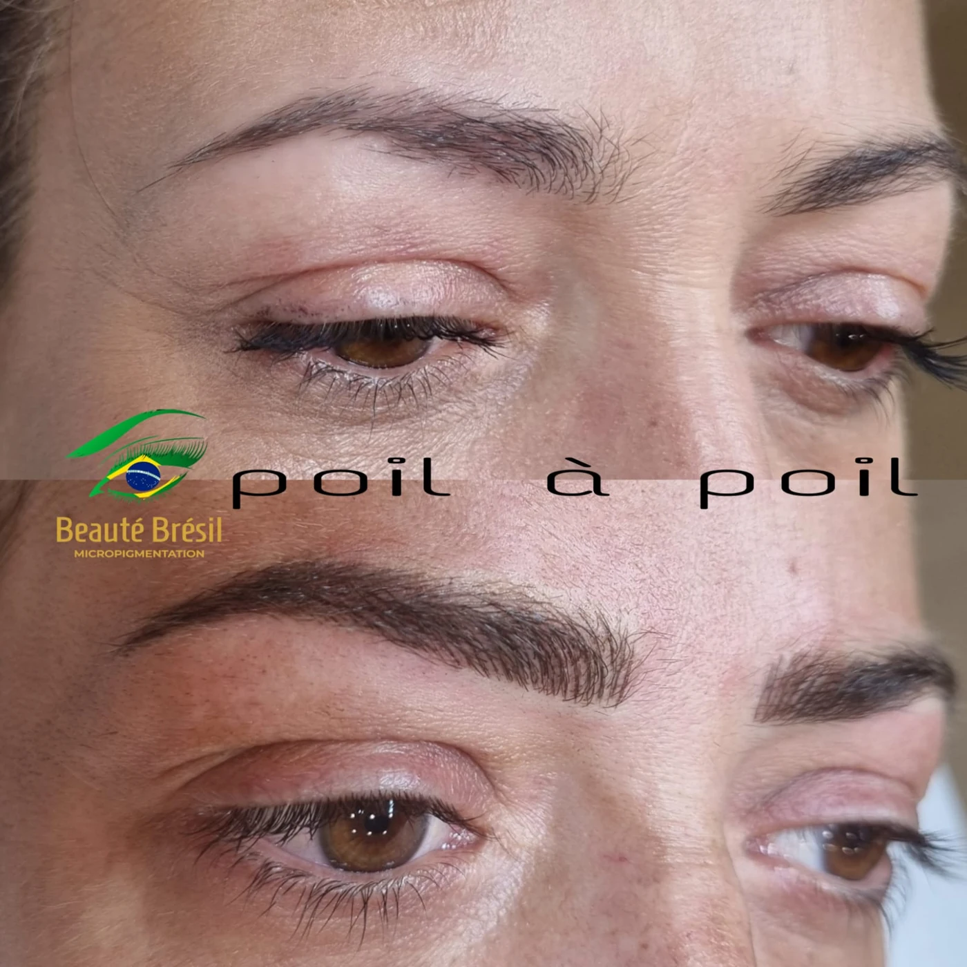Réalisation Beauté Brésil : sourcils, technique poil à poil